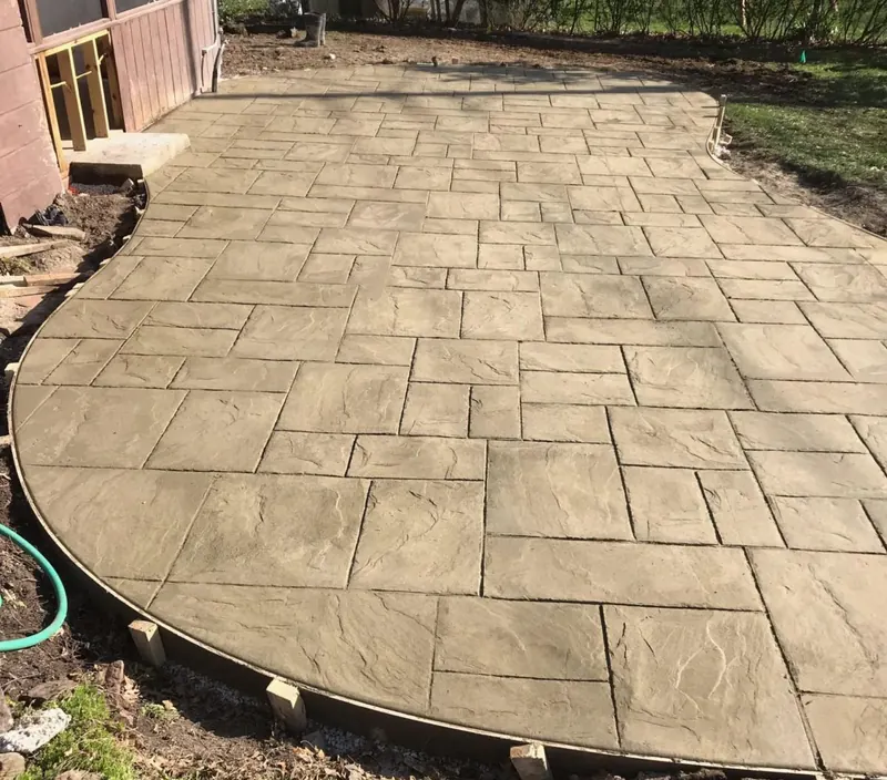 Stamped Concrete by Alpha Concrete Inc